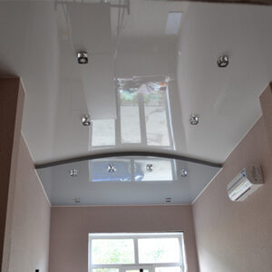 Фотографии матовых натяжных потолков в интерьере